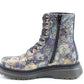 Heavenly Feet Women's Eva Floral 8 Eyelet Ankle Boots