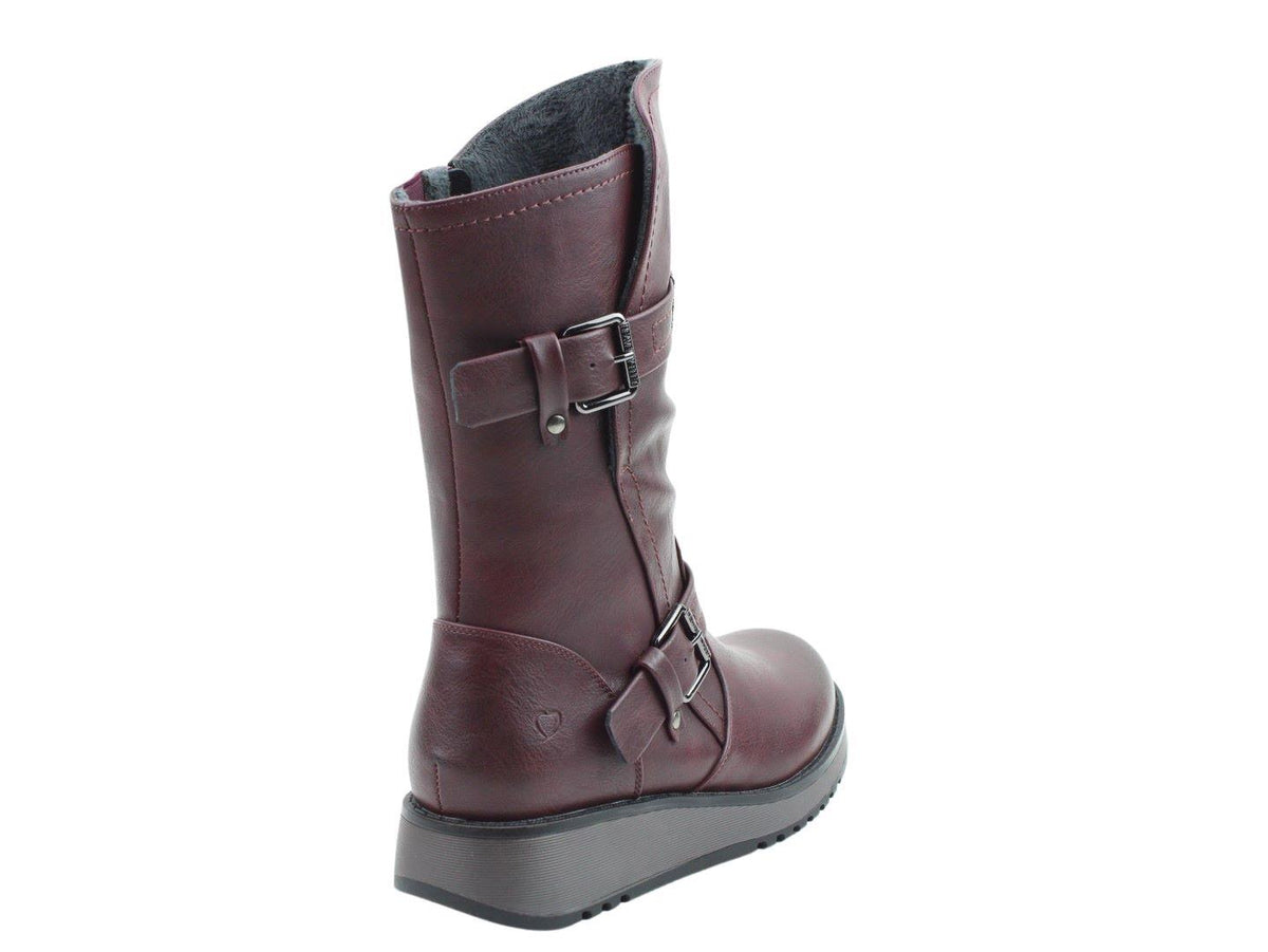 Heavenly Feet Women's Hannah4 Mid Calf Boots