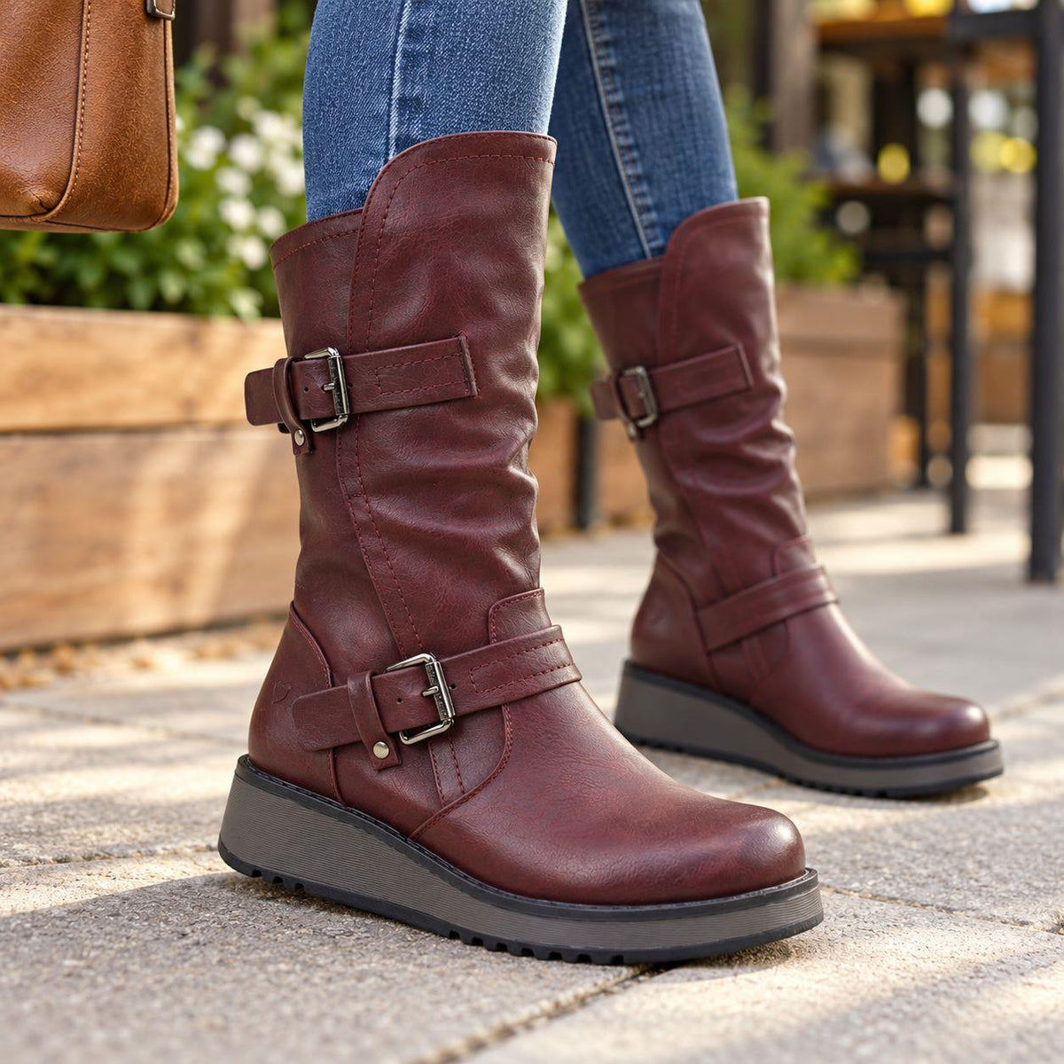 Heavenly Feet Women's Hannah4 Mid Calf Boots