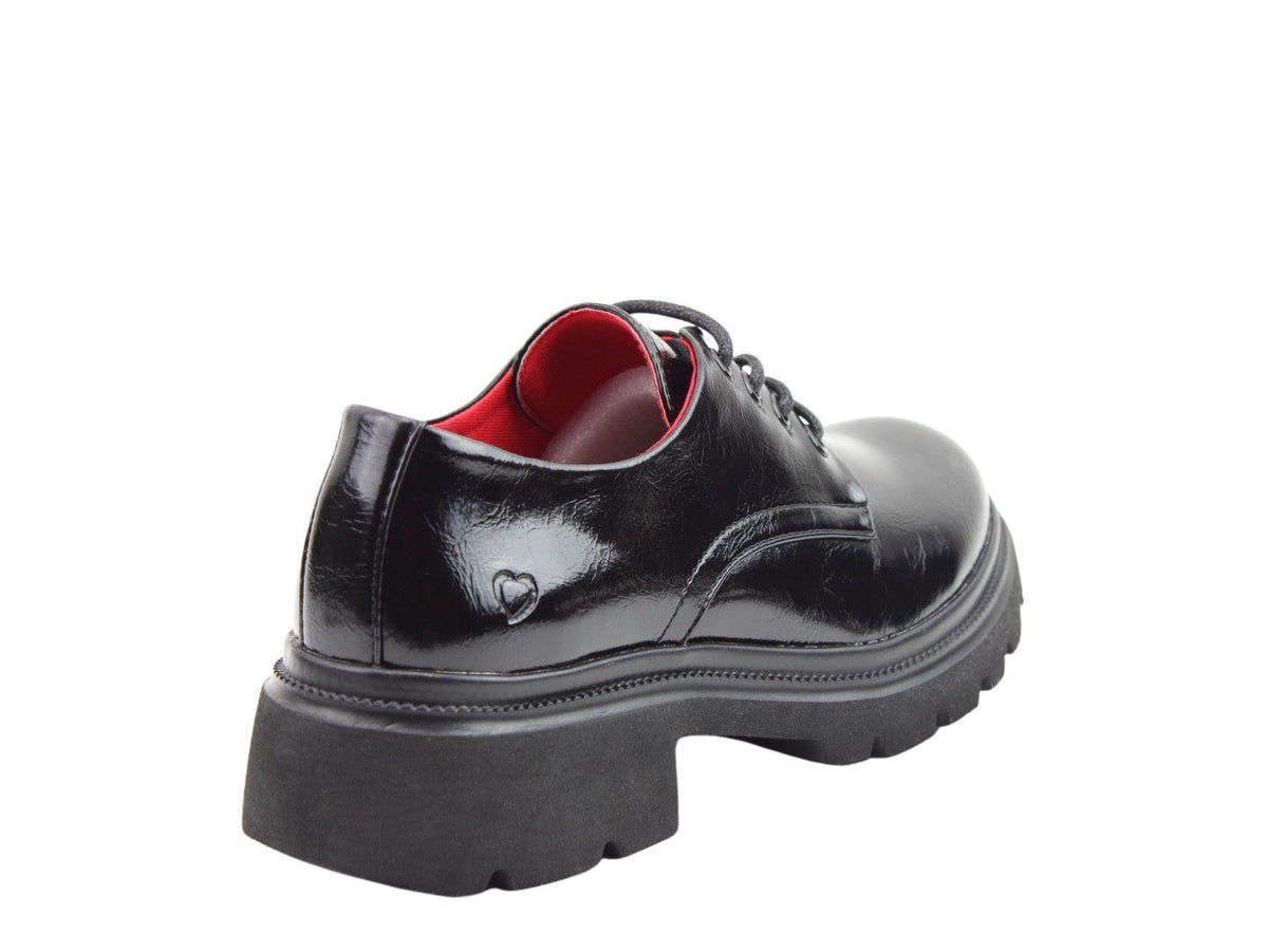 Heavenly Feet Women's Black Patent Karis Shoes