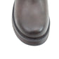 Heavenly Feet Womens New Rolo 2 Chocolate Low Wedge Faux Leather Ankle Boots
