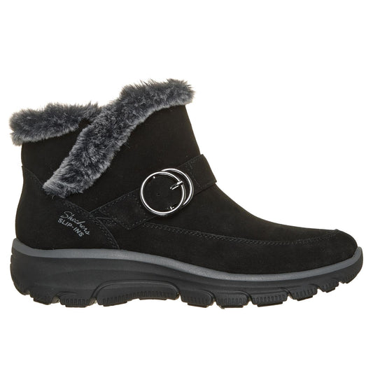 Skechers Womens Boots Slip-ins Relaxed Fit: Easy Going - Gentle Winter 168185