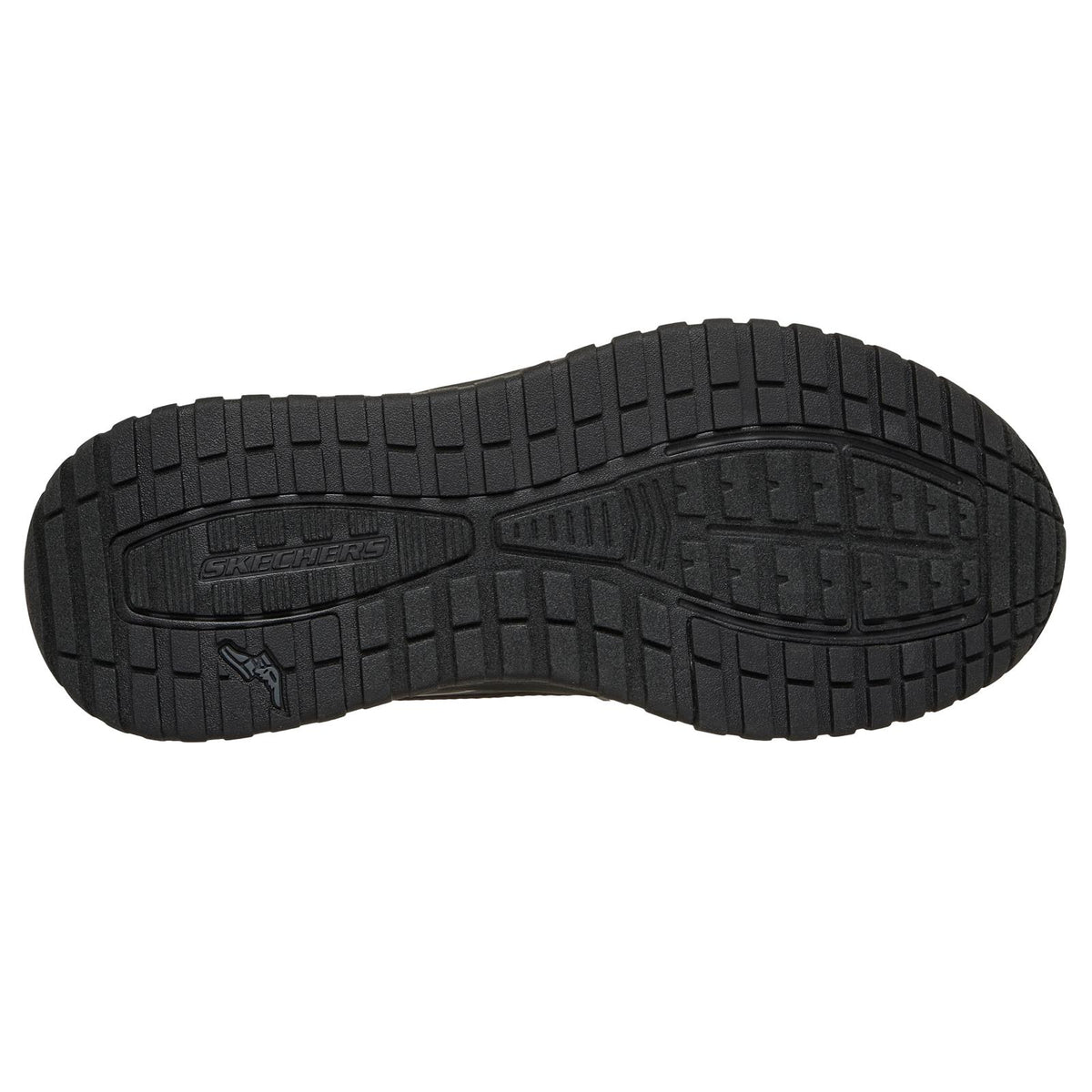 Skechers Mens Slip-ins Black Waterproof Relaxed Fit: Badger - Koda Trainers 211367/BBK