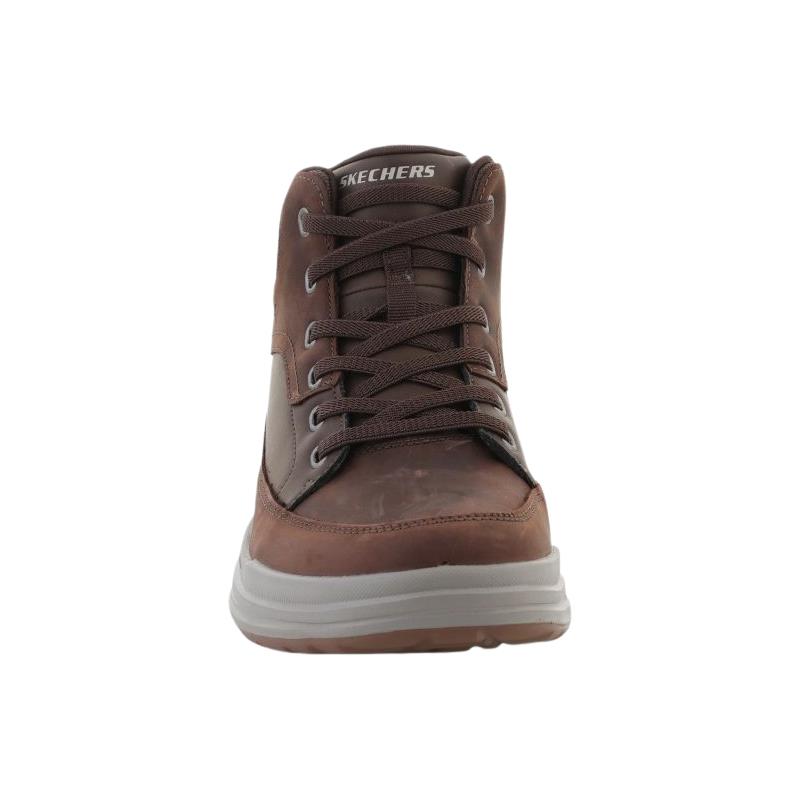 Skechers Mens Slip-ins Leather Sterling - Rogan Boots 211233