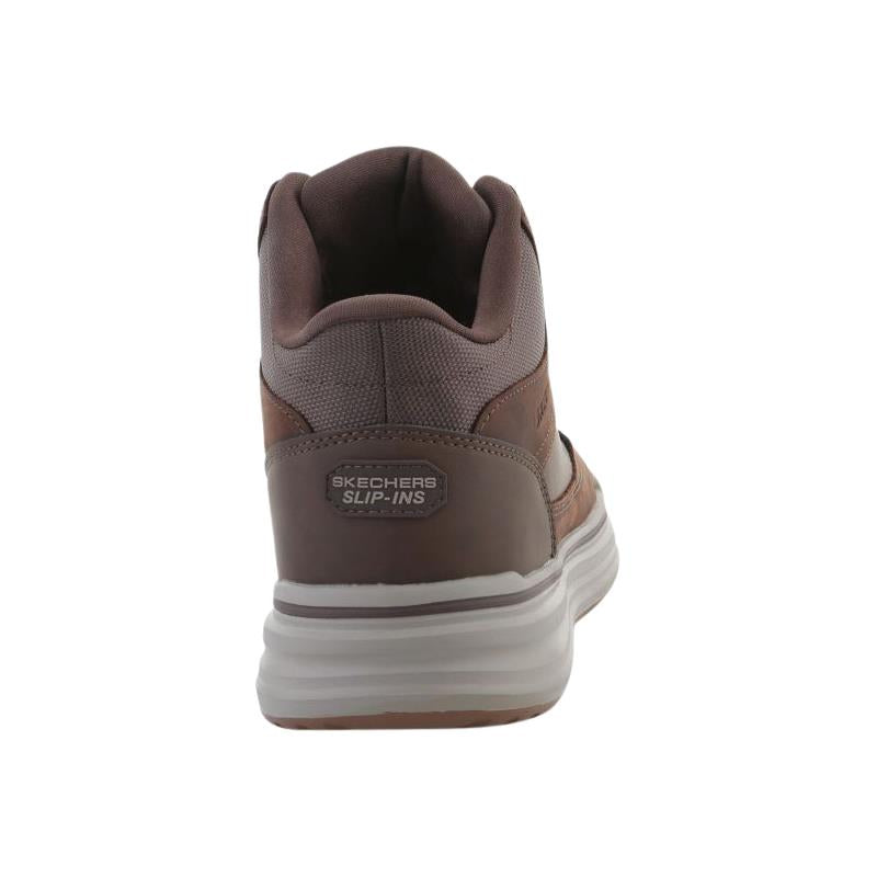 Skechers Mens Slip-ins Leather Sterling - Rogan Boots 211233
