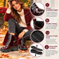 Heavenly Feet Women's Krissy 2 Patent Ankle Boots