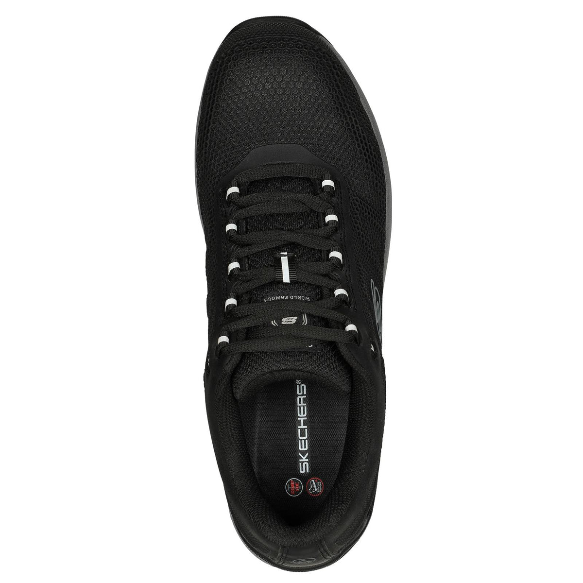 Skechers Mens Work: Bulklin - Bragoo - Black Shoes 200053EC