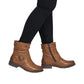 Rieker Women's Brown Fleece Lined Ankle Boots 74857-22