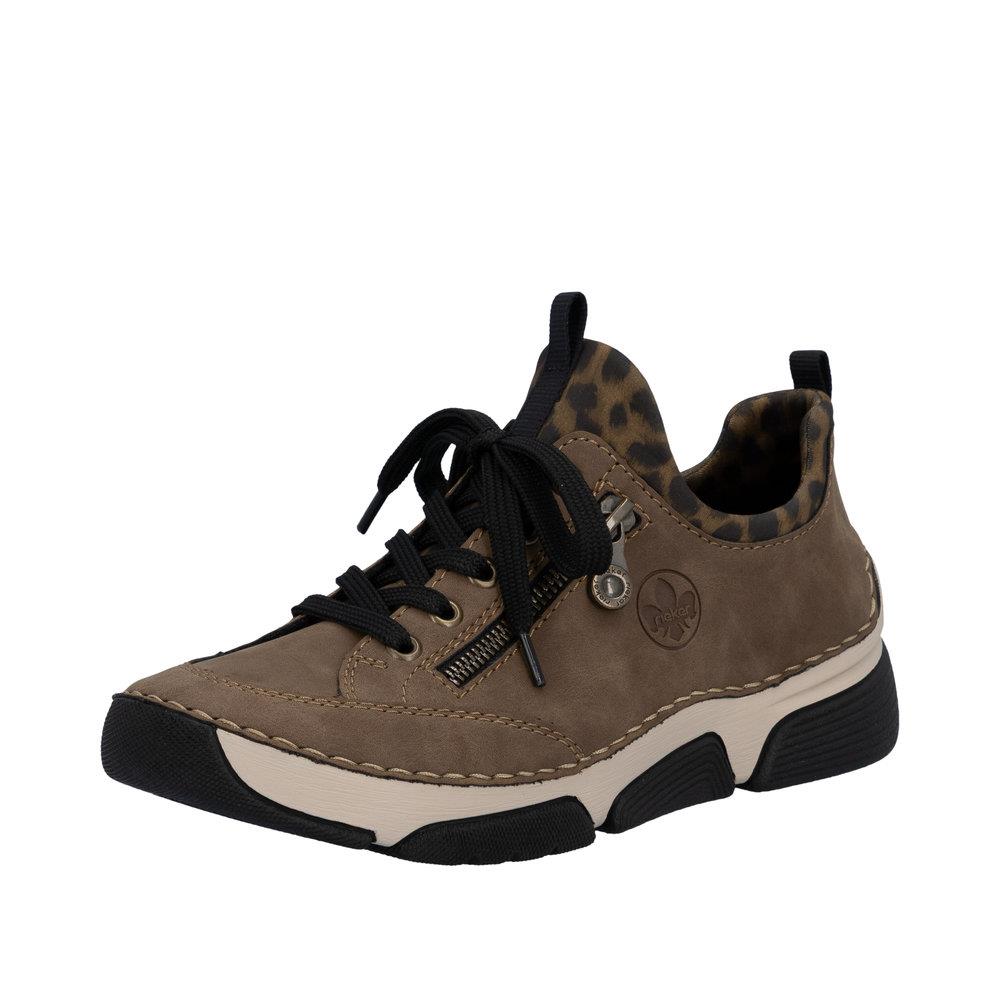 Rieker Women's Brown Slip On Shoes 45973-24