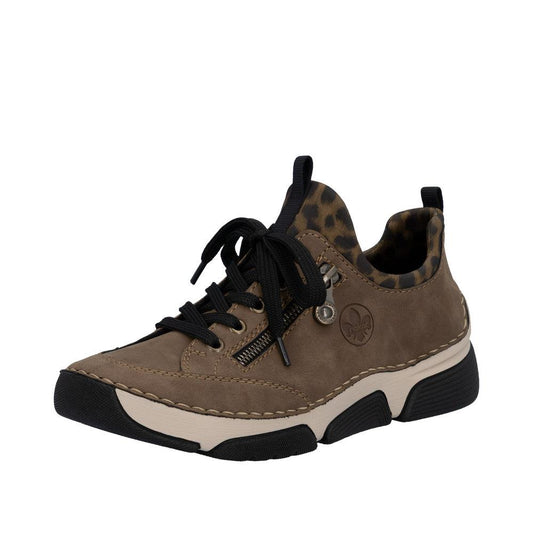 Rieker Women's Brown Slip On Shoes 45973-24