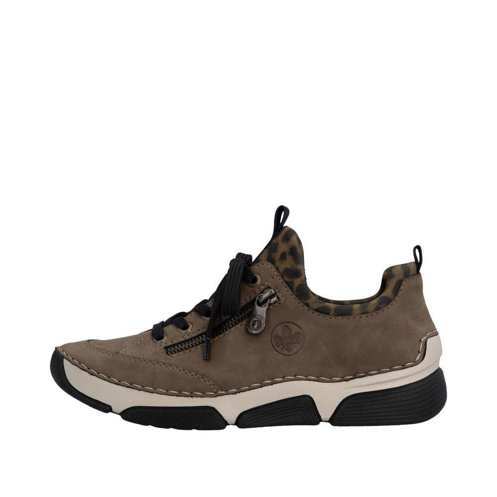 Rieker Women's Brown Slip On Shoes 45973-24