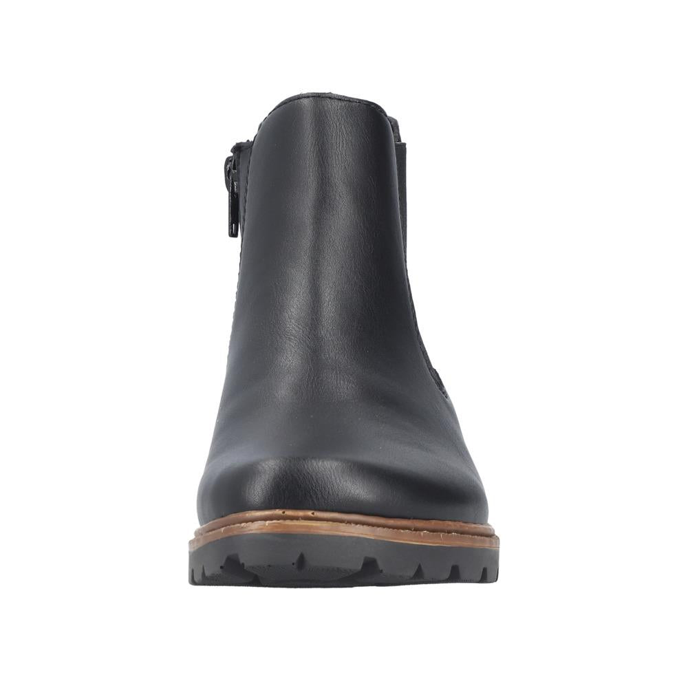 Rieker Women's Black Boots Fleece Warm Lining Z9354-00