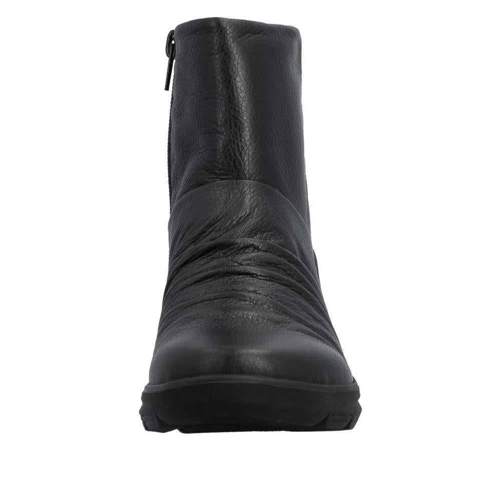 Rieker Womens Black Boots Fleece Warm Lining Z0066-00