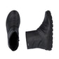 Rieker Womens Black Boots Fleece Warm Lining Z0066-00
