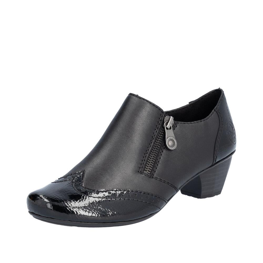 Rieker Womens Leather Classic Shoe 41757-00