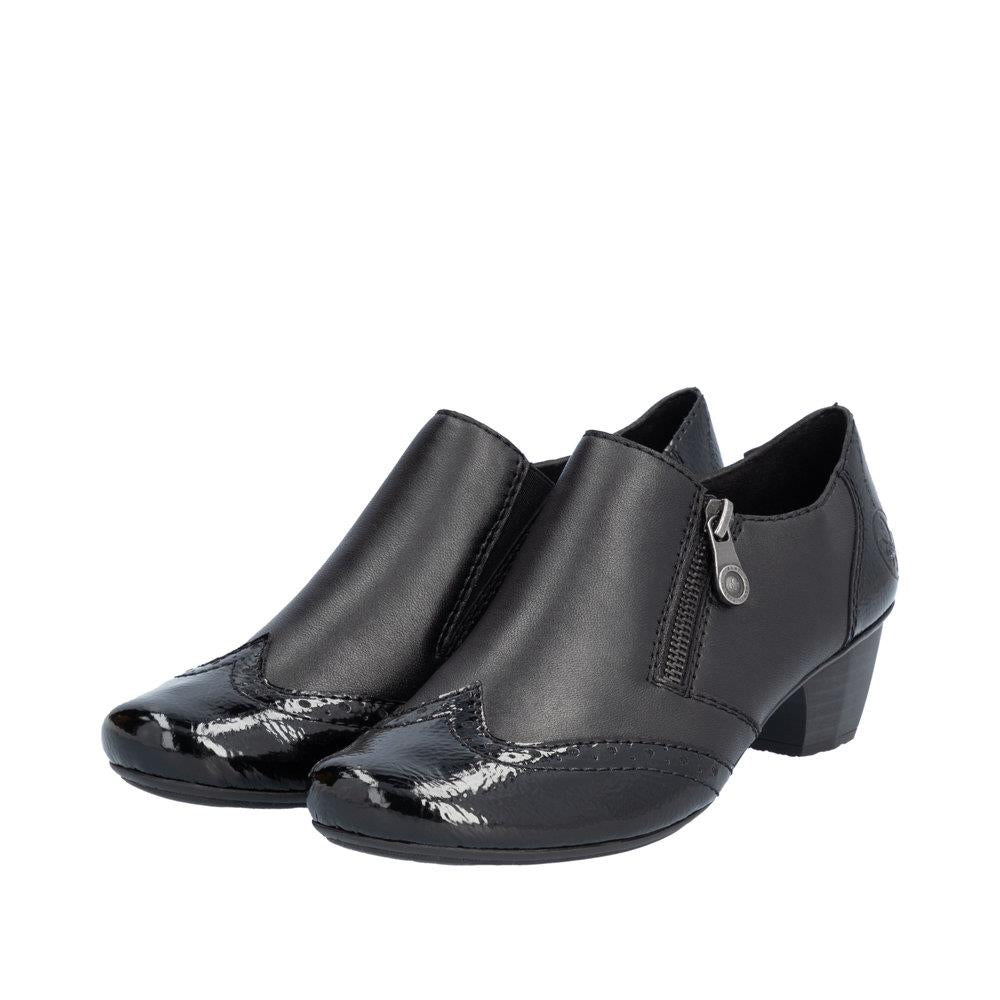 Rieker Womens Leather Classic Shoe 41757-00