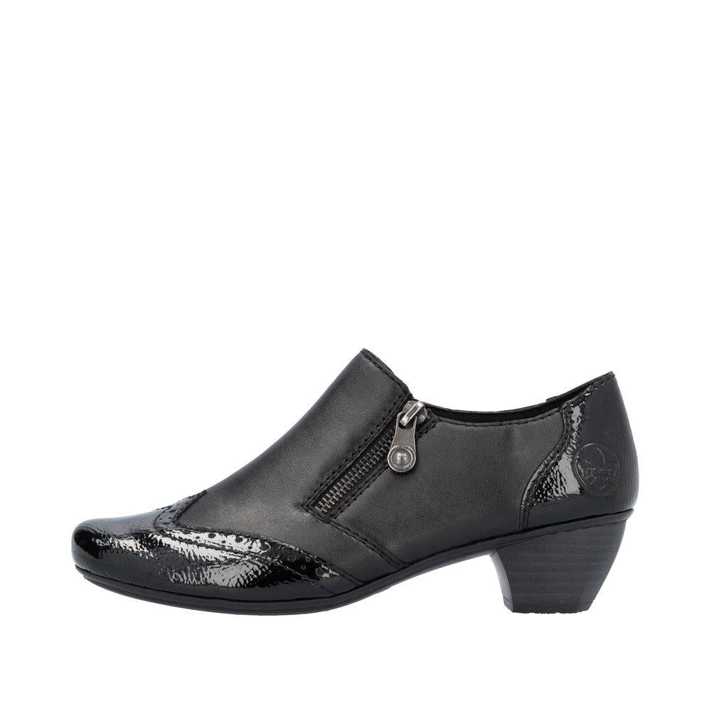 Rieker Womens Leather Classic Shoe 41757-00