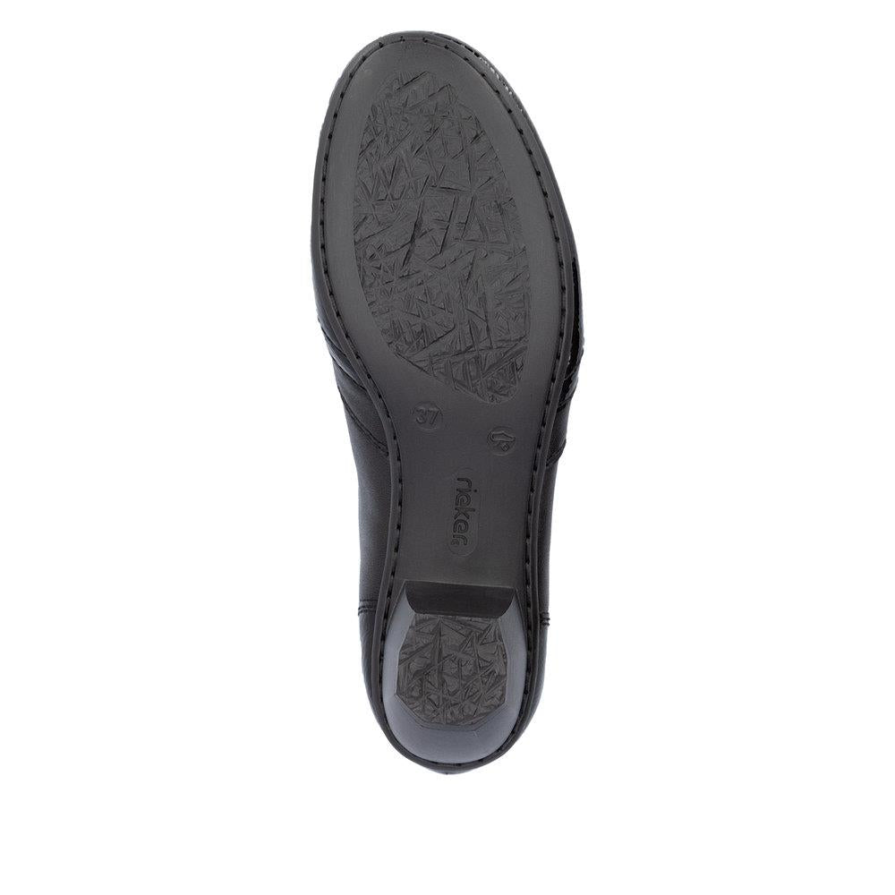 Rieker Womens Leather Classic Shoe 41757-00