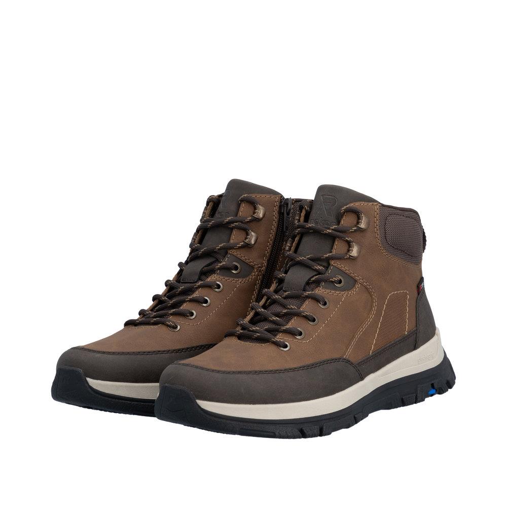 Rieker Mens Glaciergrip Water Repellent Boots