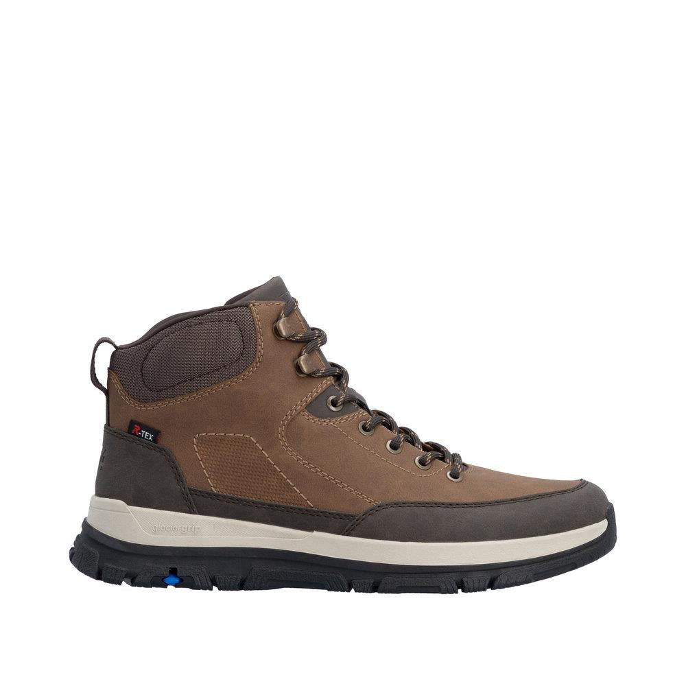 Rieker Mens Glaciergrip Water Repellent Boots