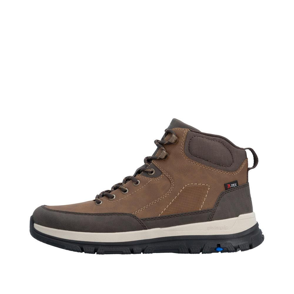 Rieker Mens Glaciergrip Water Repellent Boots