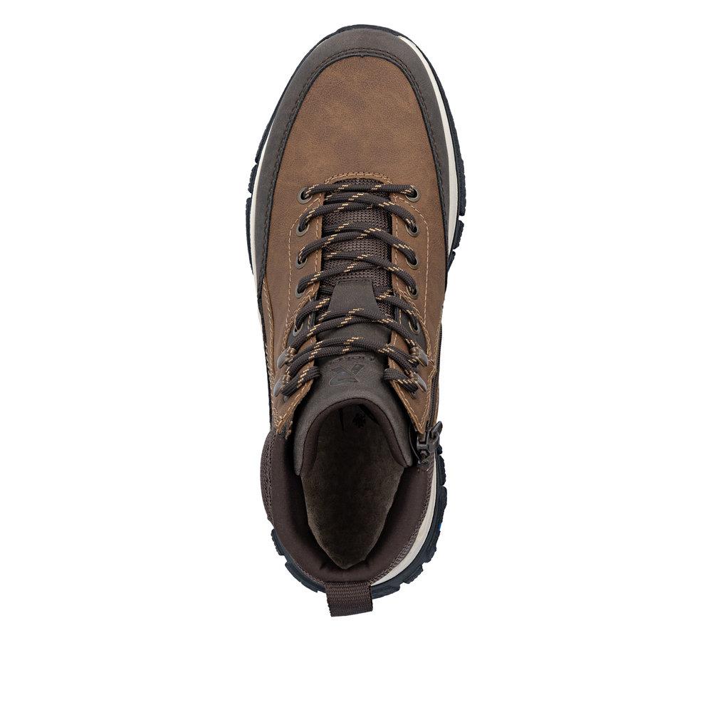 Rieker Mens Glaciergrip Water Repellent Boots