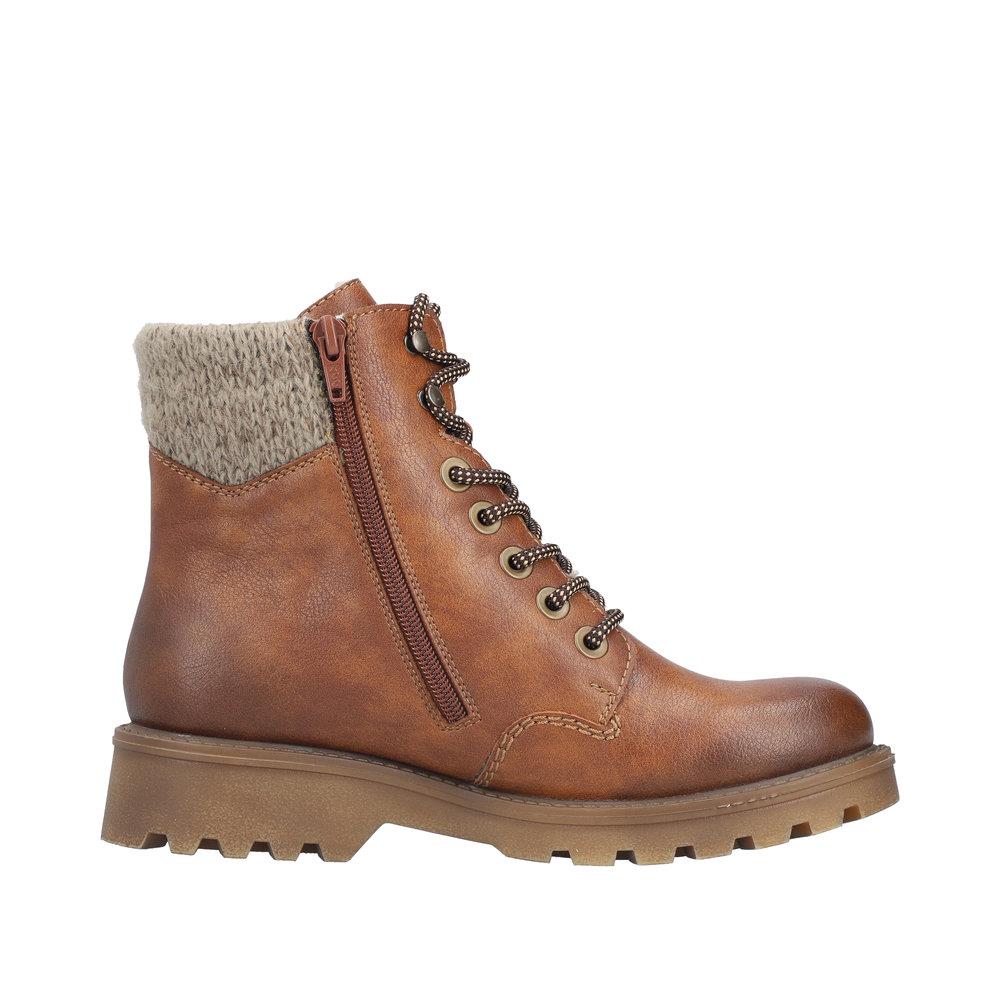 Rieker Womens Water Repellent  Warm Lined Ankle Boots 73220-24