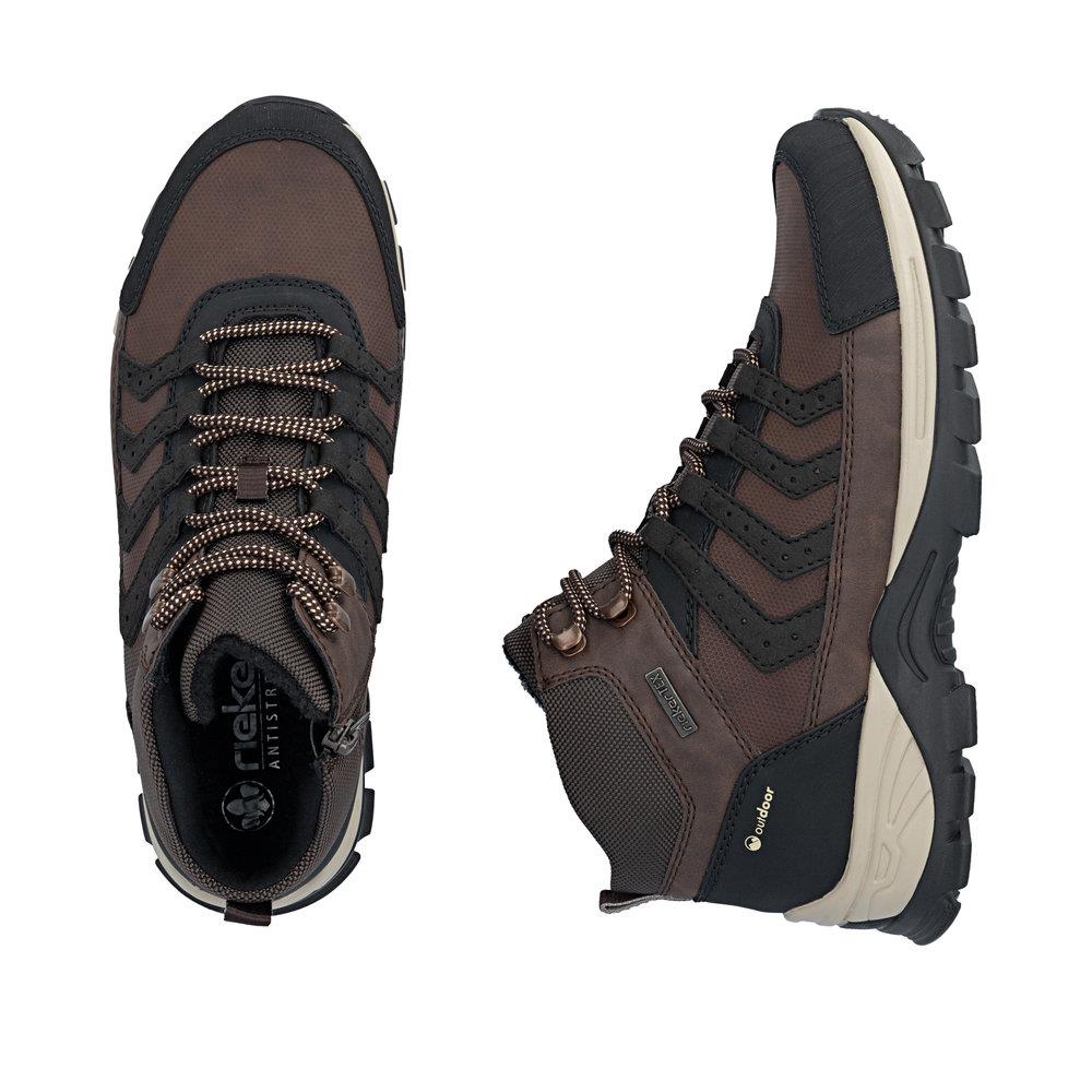 Rieker Mens Water Resistant Ankle Boots B6807-22