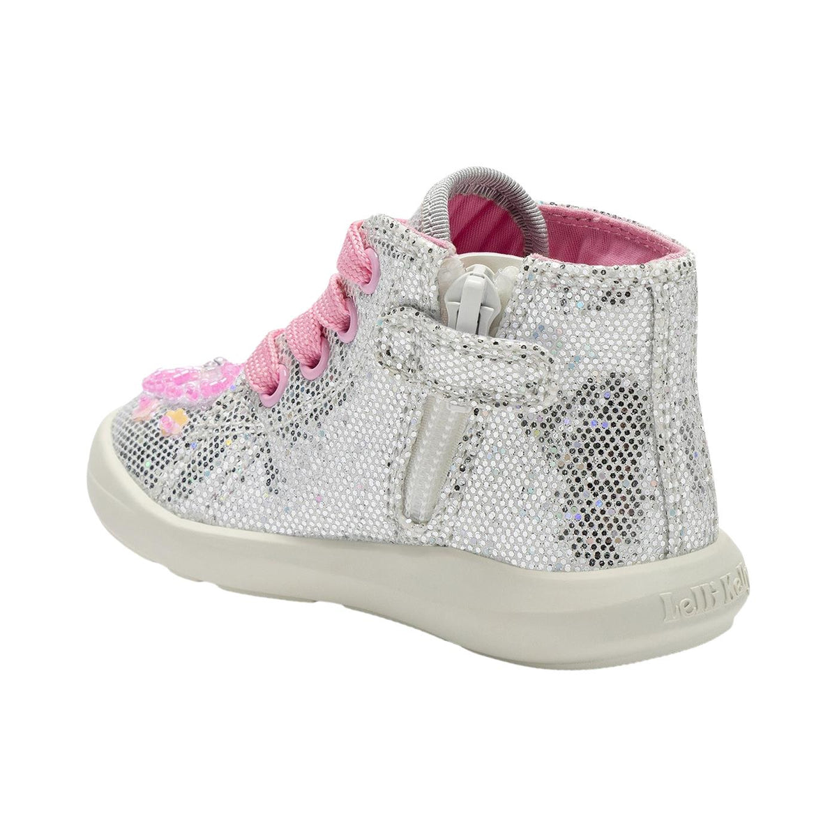 Lelli Kelly Baby LK Glitter Canvas Boots Sylvie LKED5452