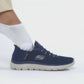 Skechers Mens Summits Wide Fit Navy Blue Slip Ins Shoes High Range 232457W/NVY
