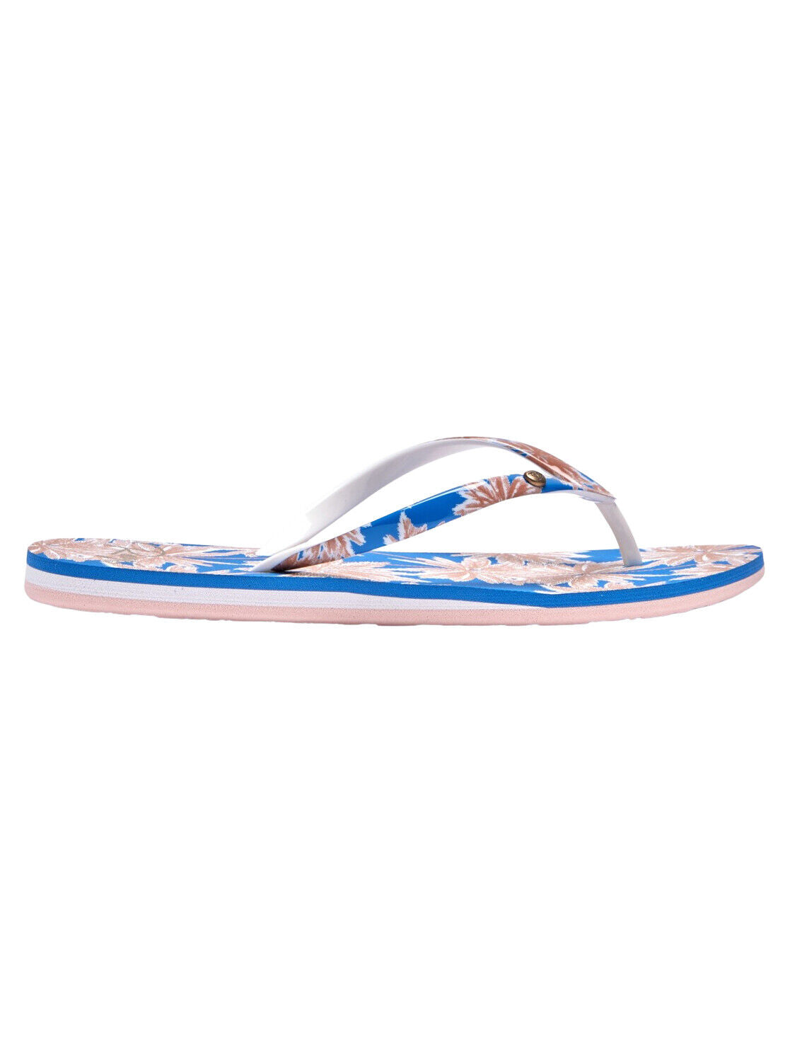 Roxy Ladies Portofino Light Blue Flip Flops Beach Sandals