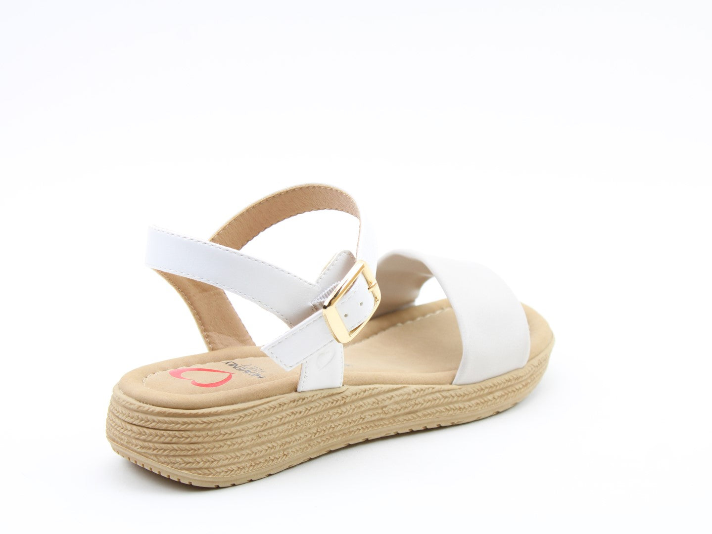 Heavenly Feet Womens Sara Comfort Vegan Sandals