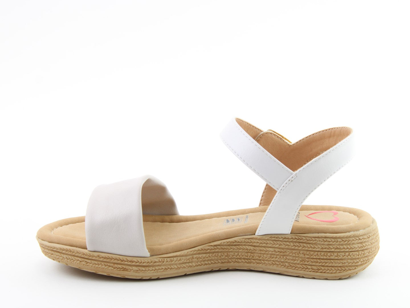 Heavenly Feet Womens Sara Comfort Vegan Sandals