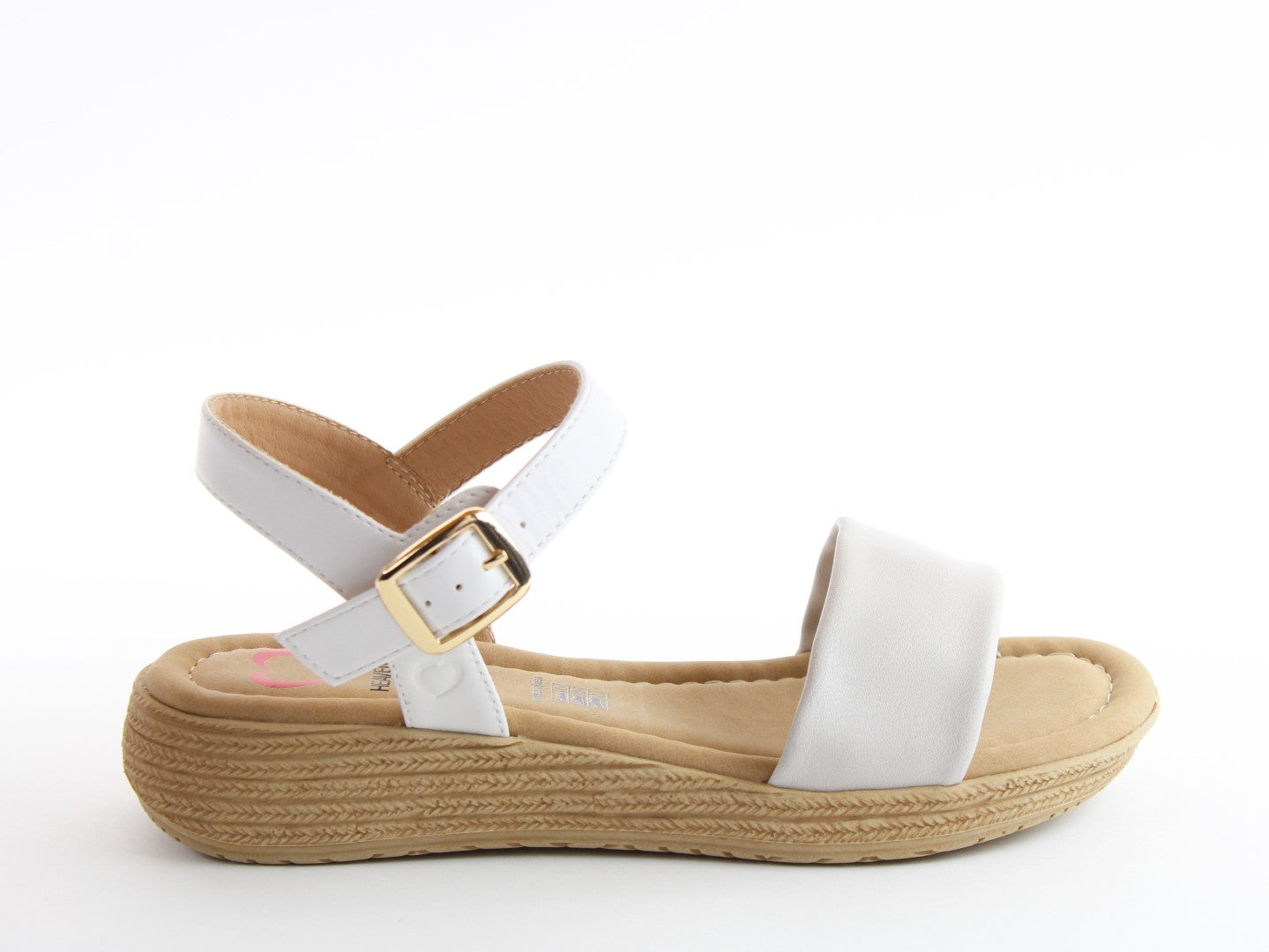 Heavenly Feet Womens Sara Comfort Vegan Sandals